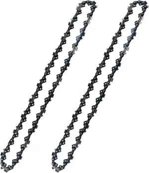 12 Inch Chainsaw Chain for Kobalt KCS 1224A-03 KCS 1224B-03 24V Chain Saw - 2423633 3/8" LP Pitch .043'' Gauge 45 Drive Links (2 pcs)