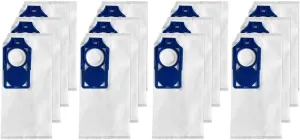 12 Pack R30D HEPA Replacement Vacuum Bags for Riccar Brilliance R30D, R30P, R30PET & Simplicity Synchrony S30D, S30P, S30PET Upright Vacuums Cleaner, Part RNHC-6/SNH-6