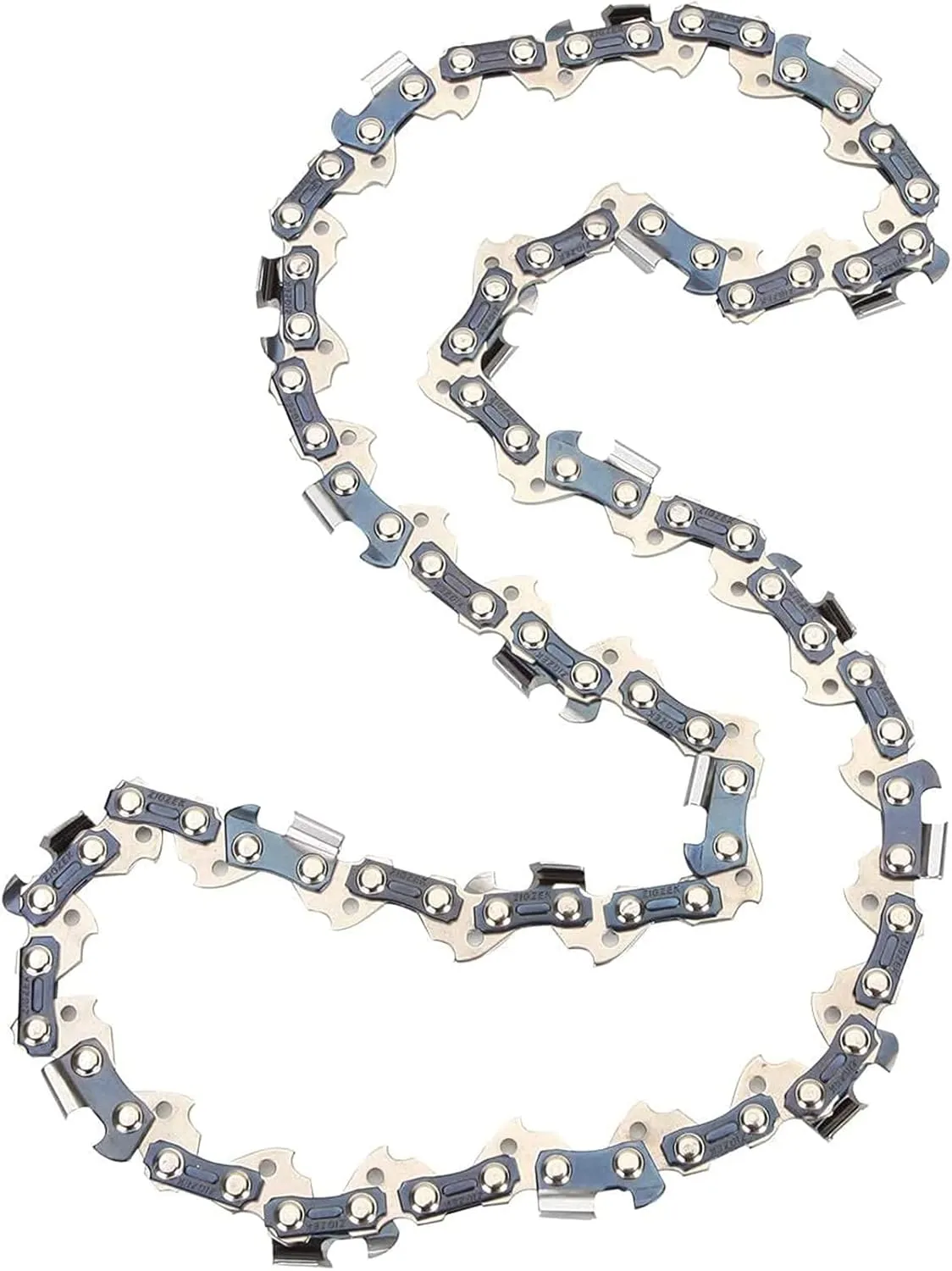 12" Chainsaw Chain 3-Pack - 45DL 3/8" Low Profile Pitch .050” Gauge Low Kickback Chainsaw Chains Compatible with Craftsman/Ryobi/Homelite/Poulan/Dewalt - Heavy Duty Saw Chain Accessories