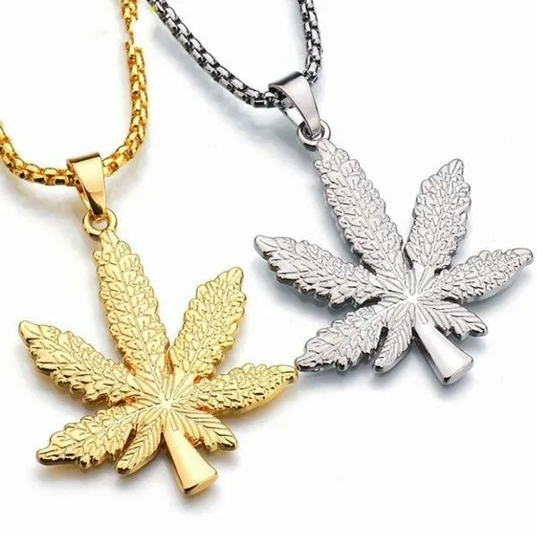 18K Gold Plated Pot Pendant Necklace Snake Chain