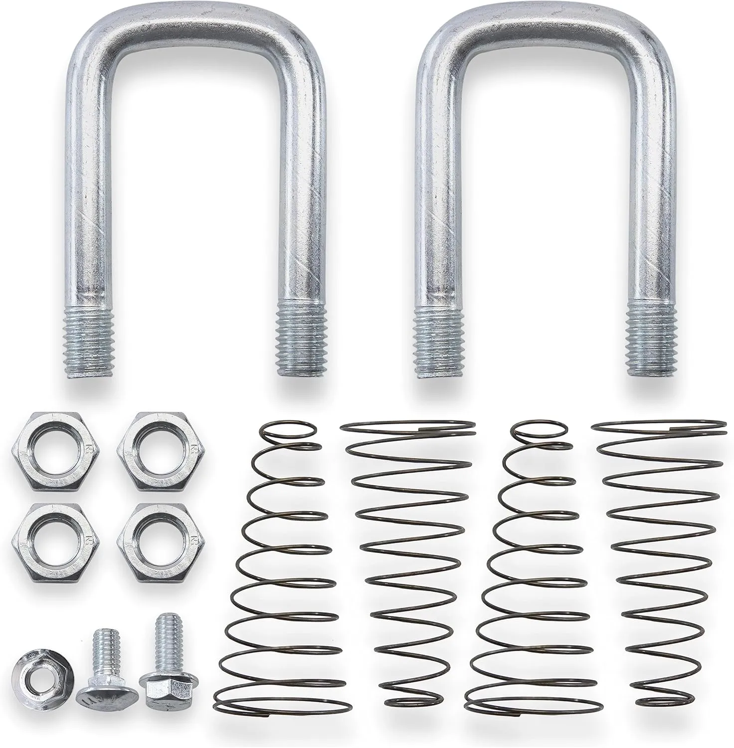 1900-2-1600 RuggedXL Replacement Safety Chain U-Bolt Kit for B&W Hitches Gooseneck Turnoverball