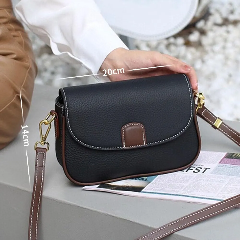 2023 New Shoulder Crossbody Bag, Crossbody Leather Shoulder Bags and Clutches, Waterproof Women Messenger Bag Handbag