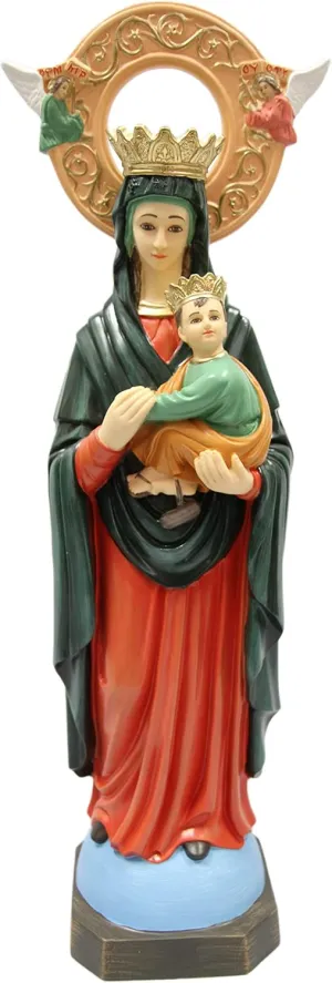 27" Our Lady of Perpetual Help Catholic Religious Statue Sculpture Figurine Vittoria Collection Made in Italy