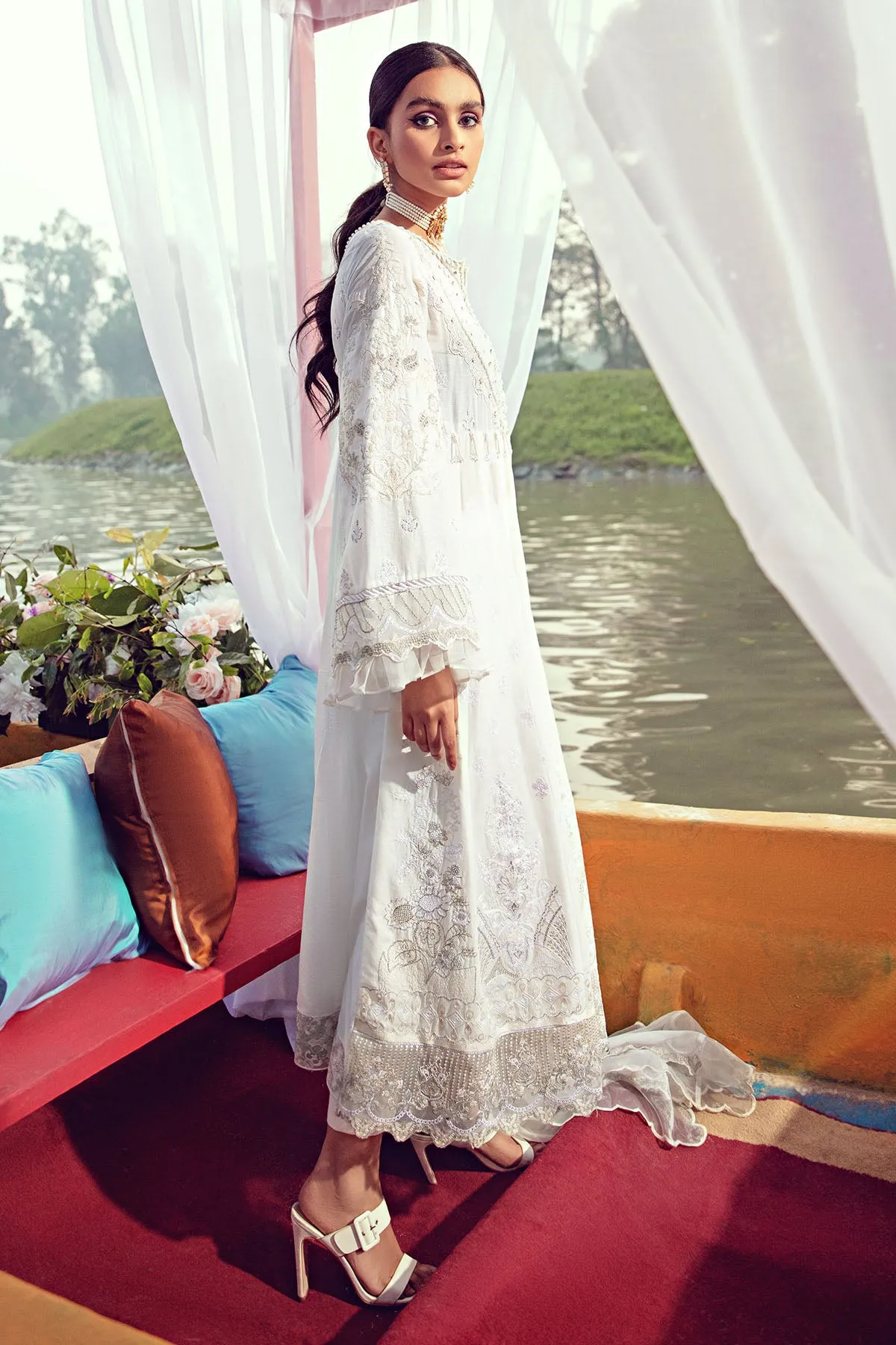 2803-PEARL EMBROIDERED LAWN UNSTITCHED