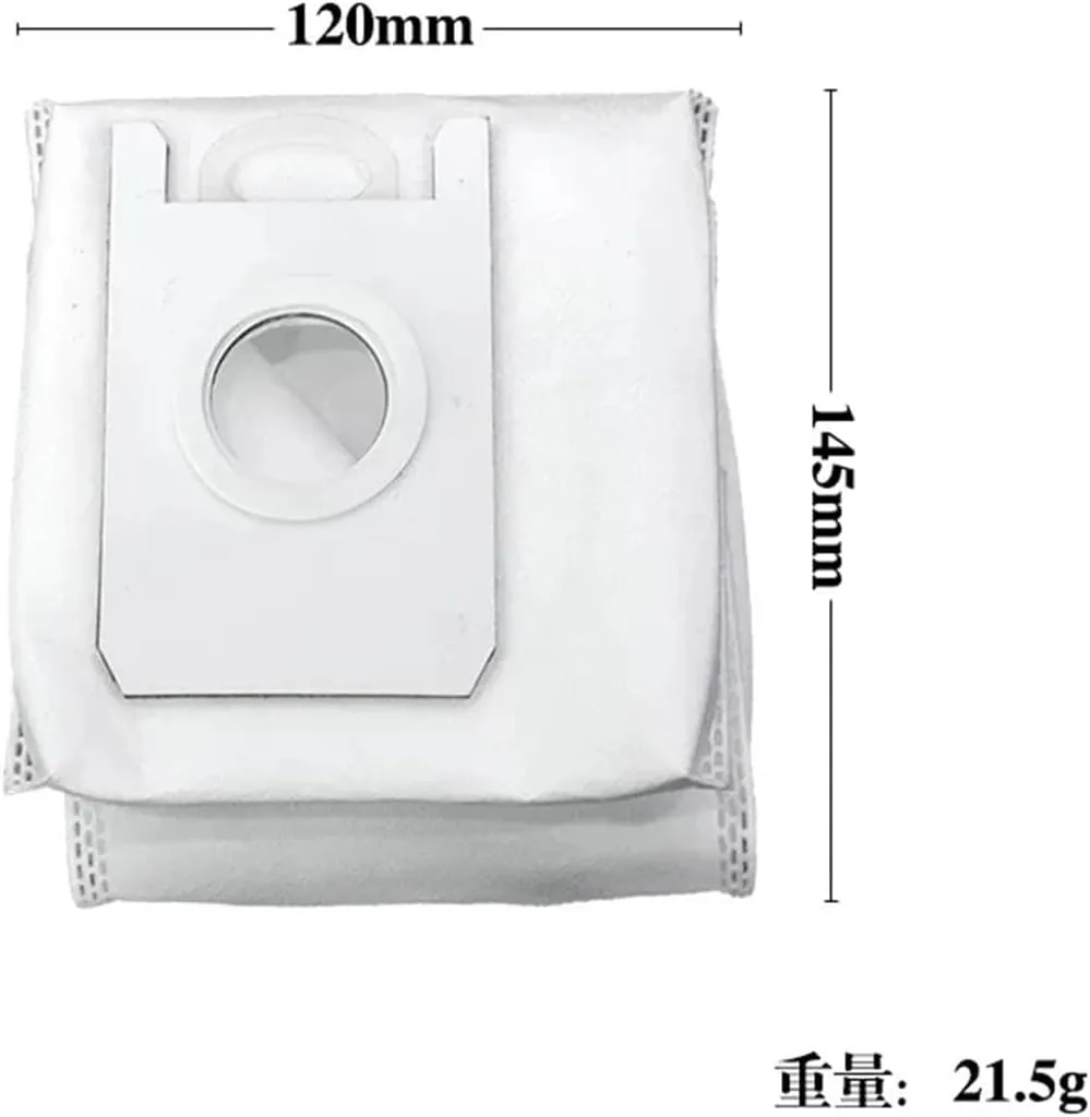 2L Dust Bags,Compatible For Cecotec,Compatible For Conga, 2290 Ultra Home Vacuum Cleaner Spare Parts Self-Emptying Bags Box Replacement Accessories(6pcs)