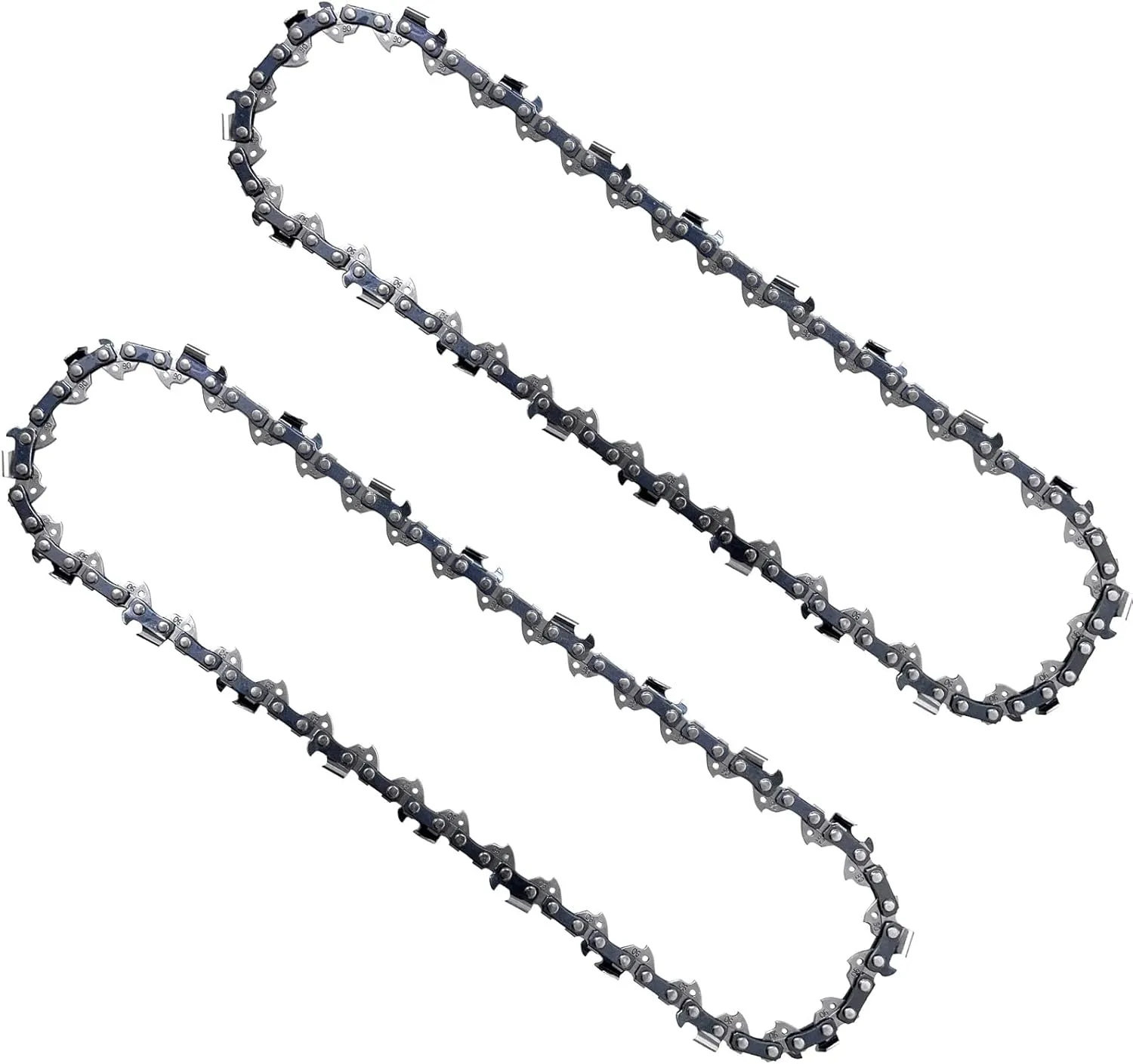 2PC 10 Inch Pole Saw Chain for Kobalt KPS 1081-06 / KPS 1180-06 80V, 10" Chainsaw Chains Replacement for Kobalt 80V KPS 2081-06 / KPS 2180-06 Polesaw, not fit 40V Pole Saw