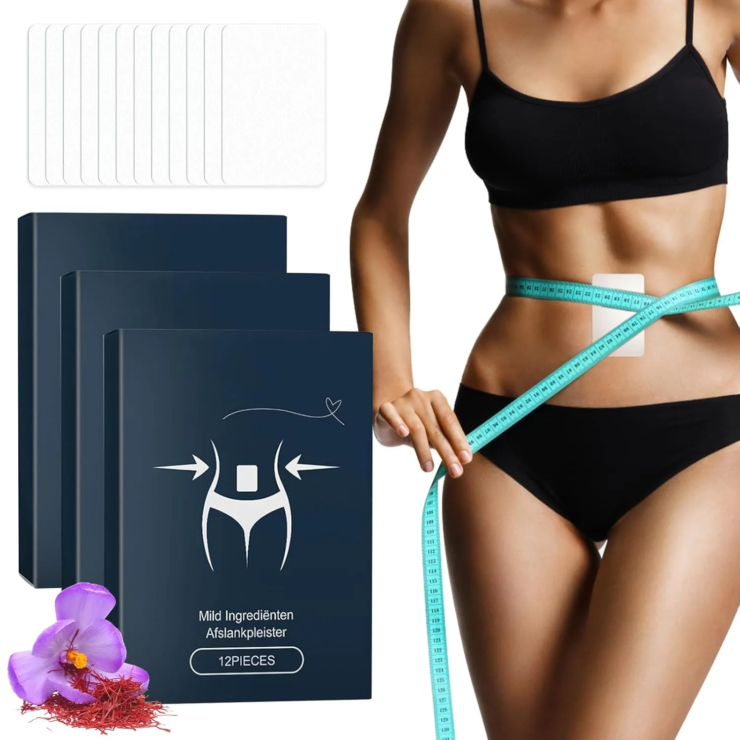 36PCS Rejuvacare Ozem Patch, Rejuvacare Ozempatch, Natural Ingredients Patch for Women Girls, Firming, Moisturizing, Gentle