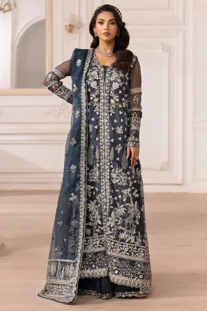 4931-YASNA EMBROIDERED ORGANZA UNSTITCHED