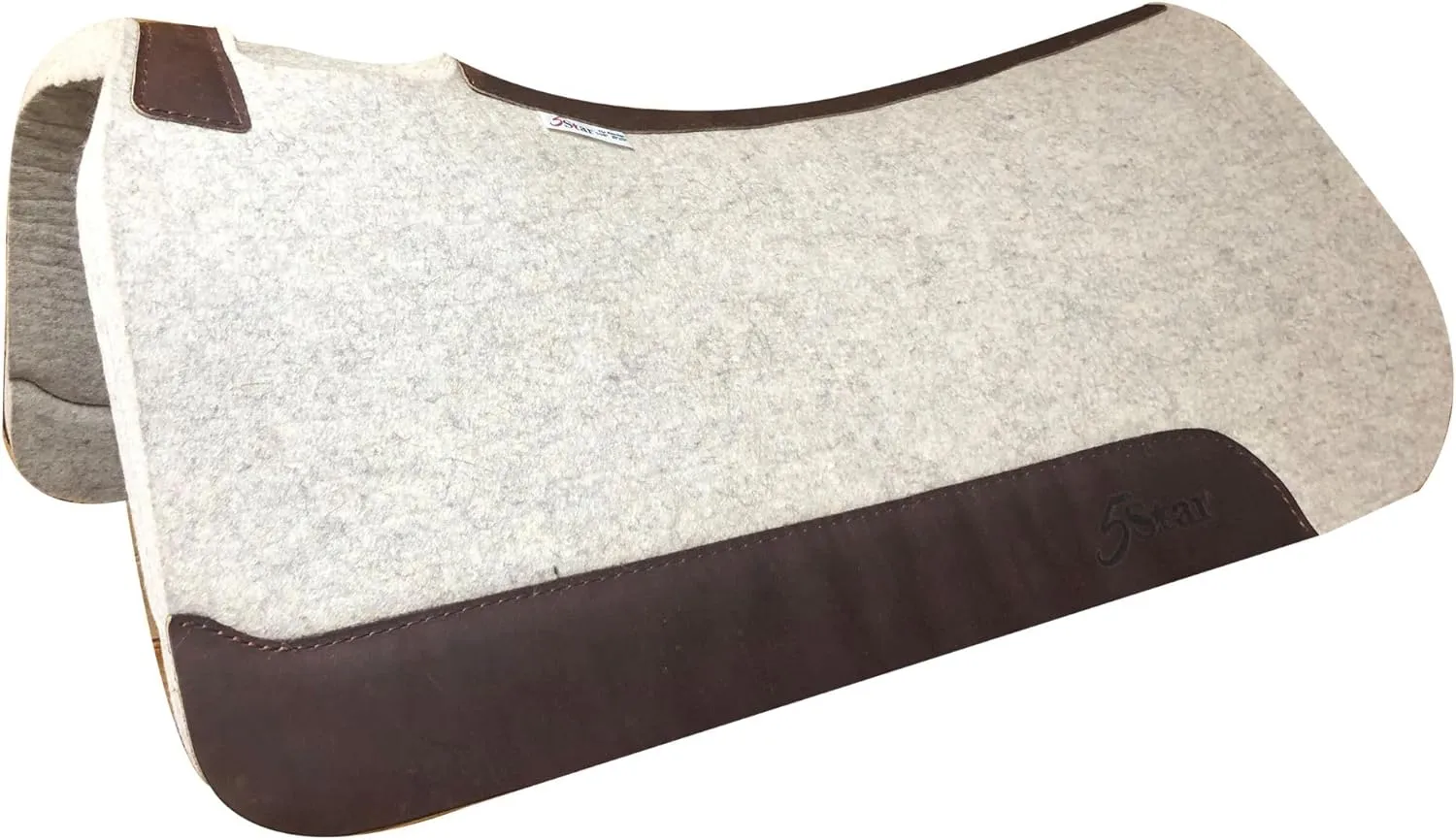 5 Star - 1 1/8" Extra Thick Rancher Western Saddle Pad - The Rancher Performer Full Skirt 32" x 32" This Horse Saddle Pad is Great for Ropers and Ranchers.