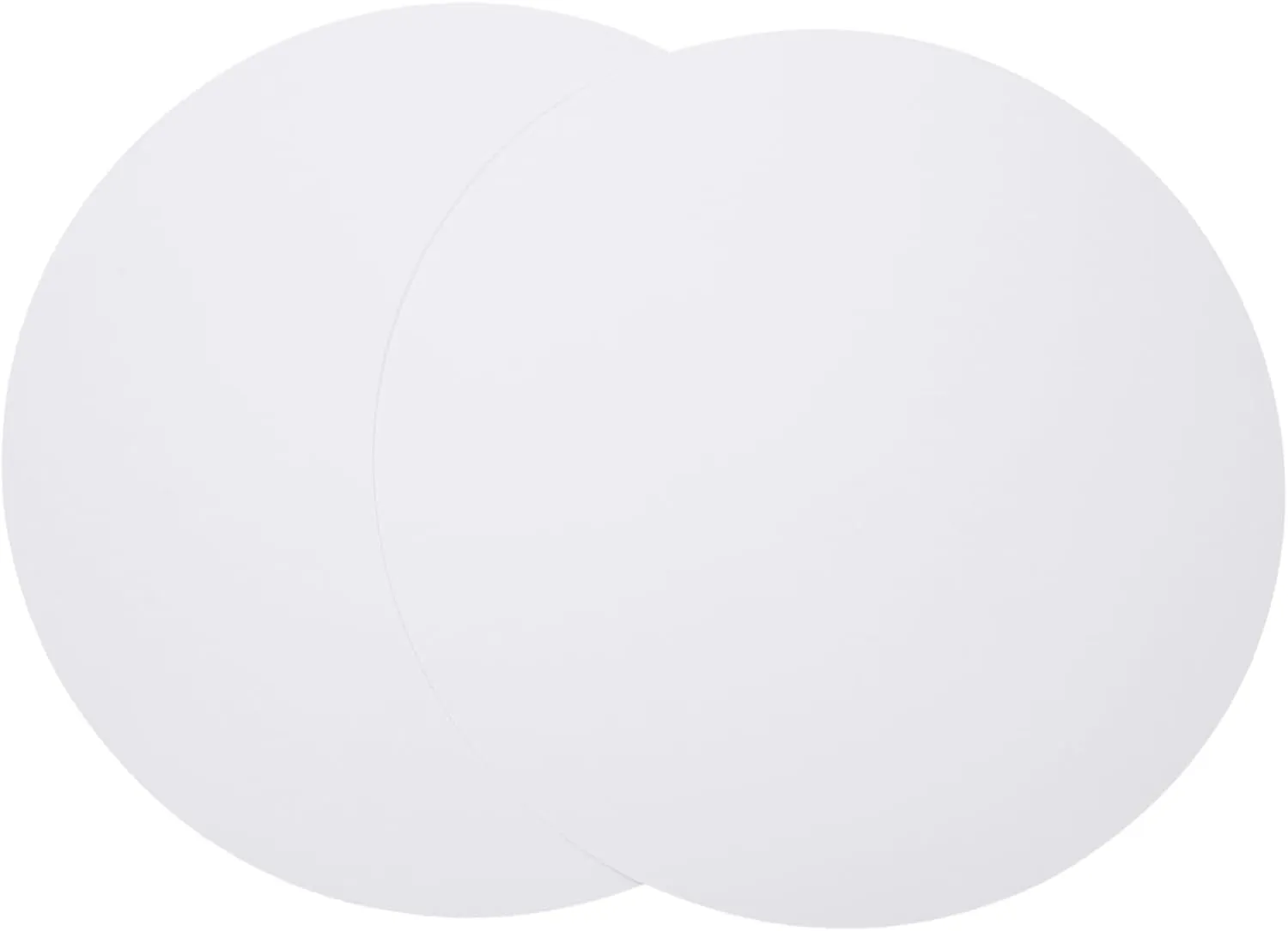 50pcs Round Cardstock Watercolor Drawing Paper Smooth for Painting Calligraphy DIY