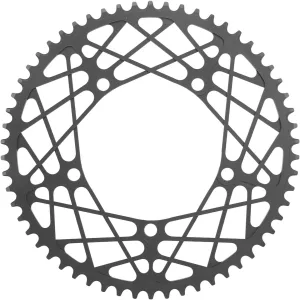 58T Folding Bike Chain Wheel Crank Plate Hollow Anodized Face Lightweight Aluminium Alloy Bike Chainring