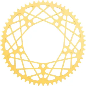 58T Folding Chain Wheel Crank Plate Hollow Anodized Aluminium Alloy, Lightweight, for Cycling Lovers, with CNC Accurate Processing, Bright Colors, One Piece