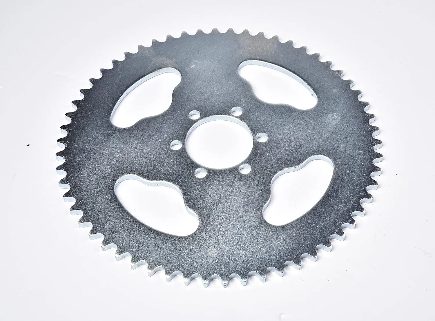 58T Sprocket Wheel for #35 Sprocket 6 Holes Go Kart Rear Sprocket Gear for #35 Roller Chain