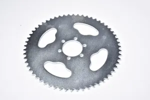 58T Sprocket Wheel for #35 Sprocket 6 Holes Go Kart Rear Sprocket Gear for #35 Roller Chain