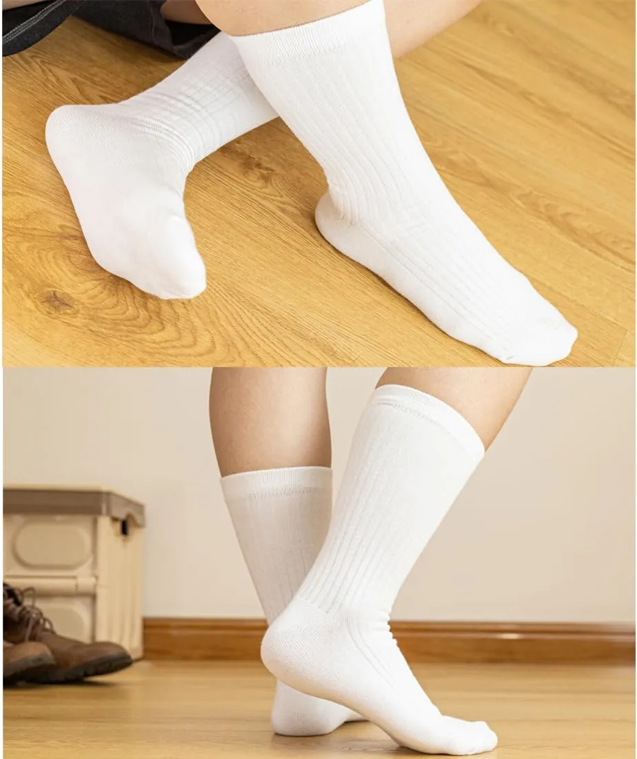 6 pack Breathable Moisture Comfort Soft Casual Cotton Socks Medium socks men's socks Women's