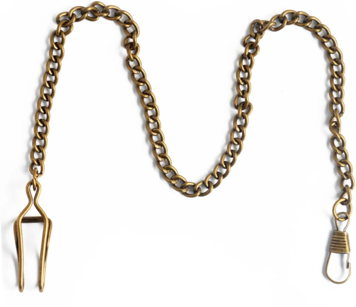 8 Pcs Metal Watch Chain Pocket Watch Chain Jeans Belt Chain
