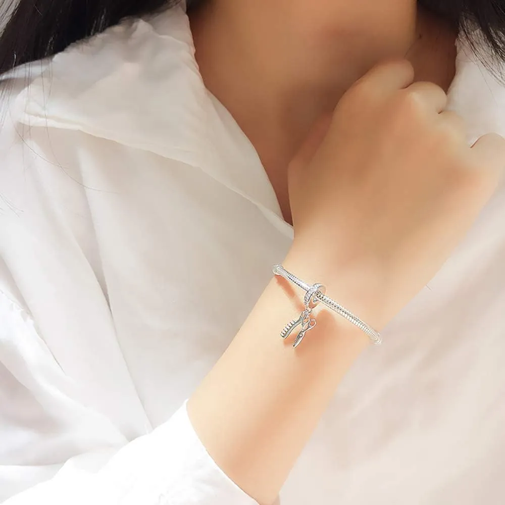 925 Sterling Silver Charms Bead fit Pandora Bracelet & Necklace Jewelry Gifts for Women