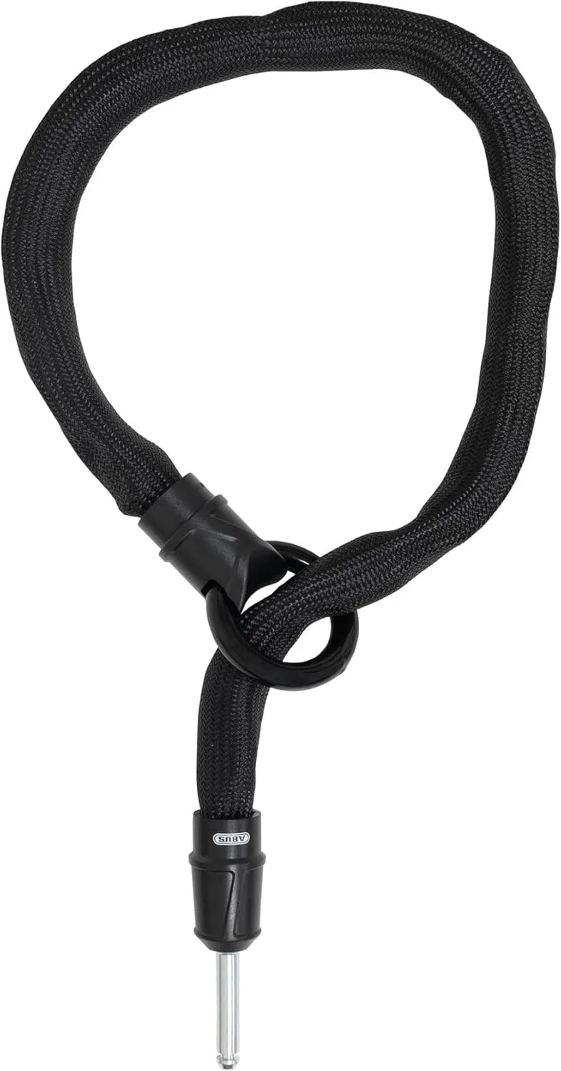 ABUS Frame Lock Plug-in Chain IvyTex Adaptor Chain 6KS - Bicycle Lock with Dirt and Moisture Repellent Cover - 6 mm Thick Chain