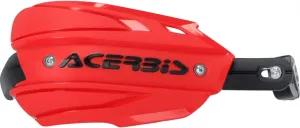 Acerbis Red/White Plastic Endurance X Handguards (2980461005)