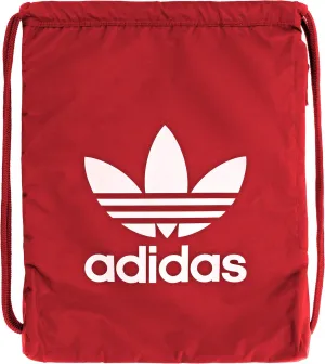 adidas Originals Trefoil Sackpack, Scarlet/White, One Size
