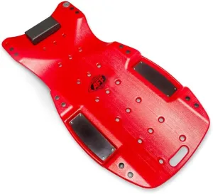 AFF XL Mechanic's Creeper - 47" Length Ergonomic Creeper with Padded Headrest & Magnetic Tool Trays - Super Duty