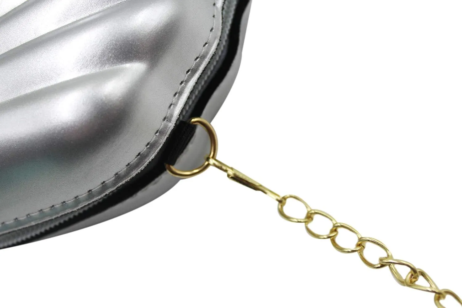 AIBEARTY Cute Seashell Shape Crossbody Purse Small Shoulder Bag with Chain for Women Little Girls
