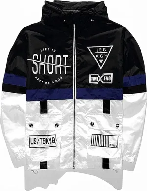 AITFINEISM Men's Lightweight Windbreaker Jacket Casual Zip Up Jackets With Hooded