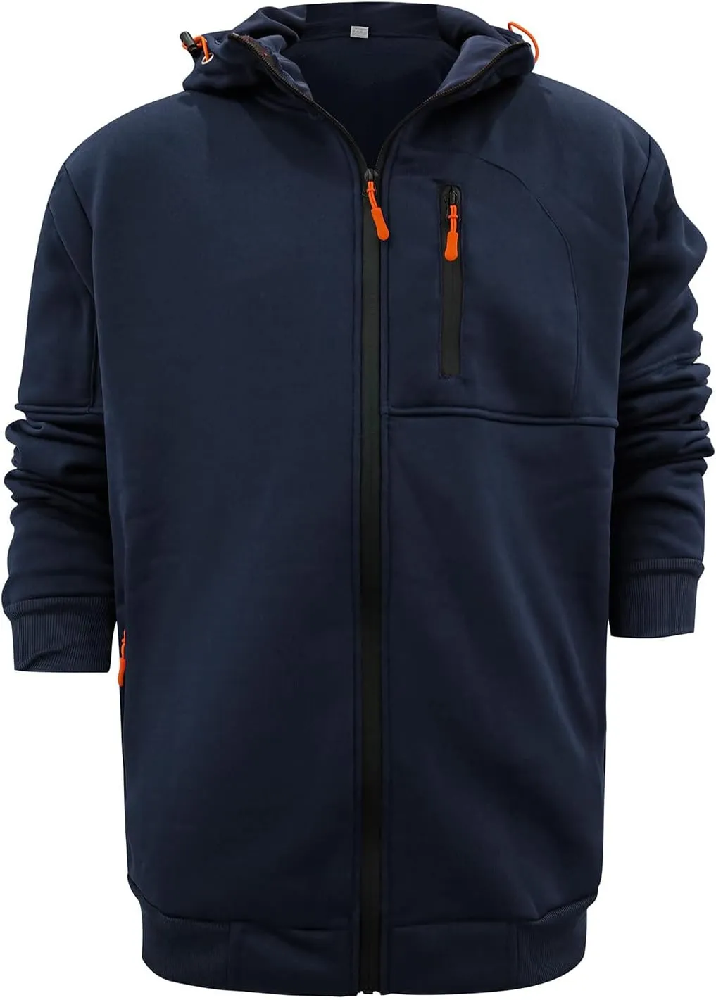 Alalaso Men's Hoodie Lightweight Long Sleeve Novelty Jersey with Hood Regular Fit Stretch Breathable Pullover