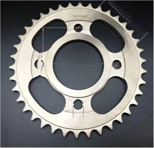 Alloy Steel 58mm 428 Chain 34T 36T 38T 40T 42T 43T 45T 48T 53T Rear Sprocket For CG125 CBF CM CBT125/150 Motorcycle Bike(34T)