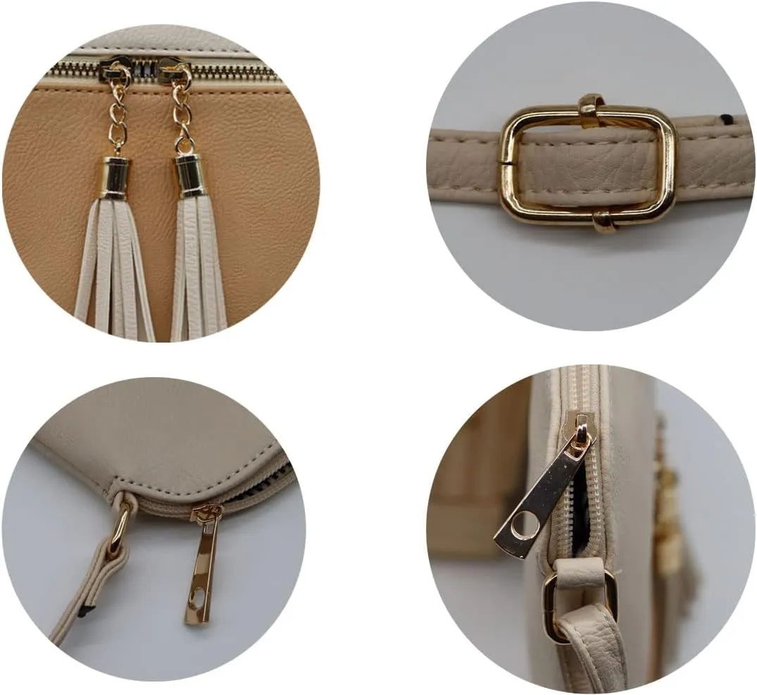 Amaze Medium Crossbody Bag for Women | Shoulder Handbags for Women with Multiple Compartments | PU Leather