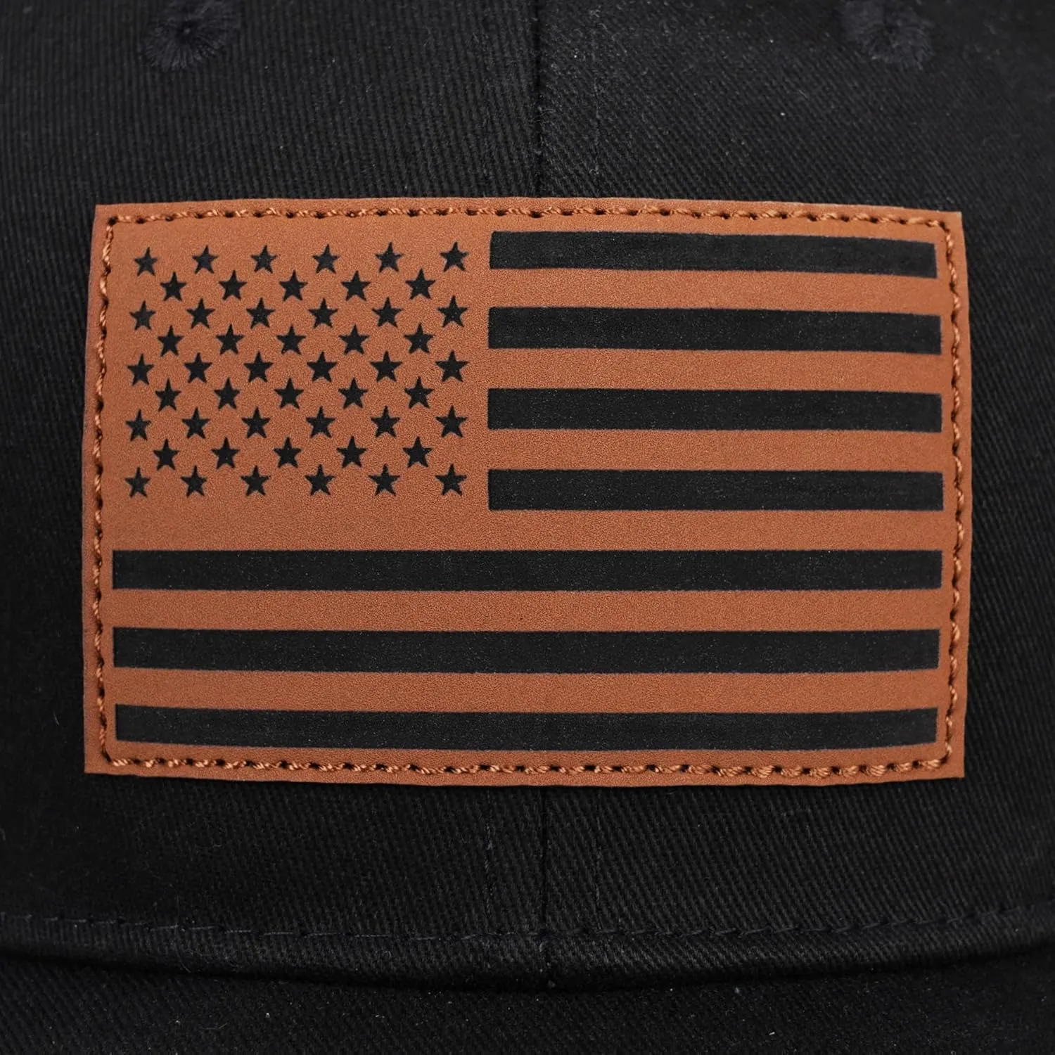 American Flag Trucker Hat - Snapback Hats for Men Women Baseball Cap - Breathable Mesh & Adjustable Fit for Casual Wear