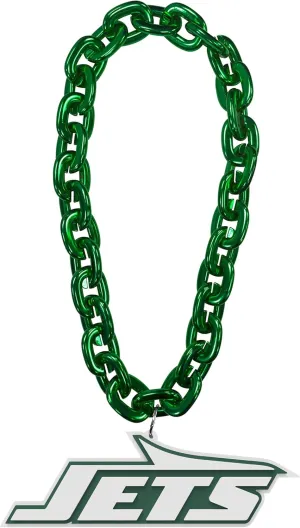 aminco New York Jets New Logo NFL Fan Chain, Green