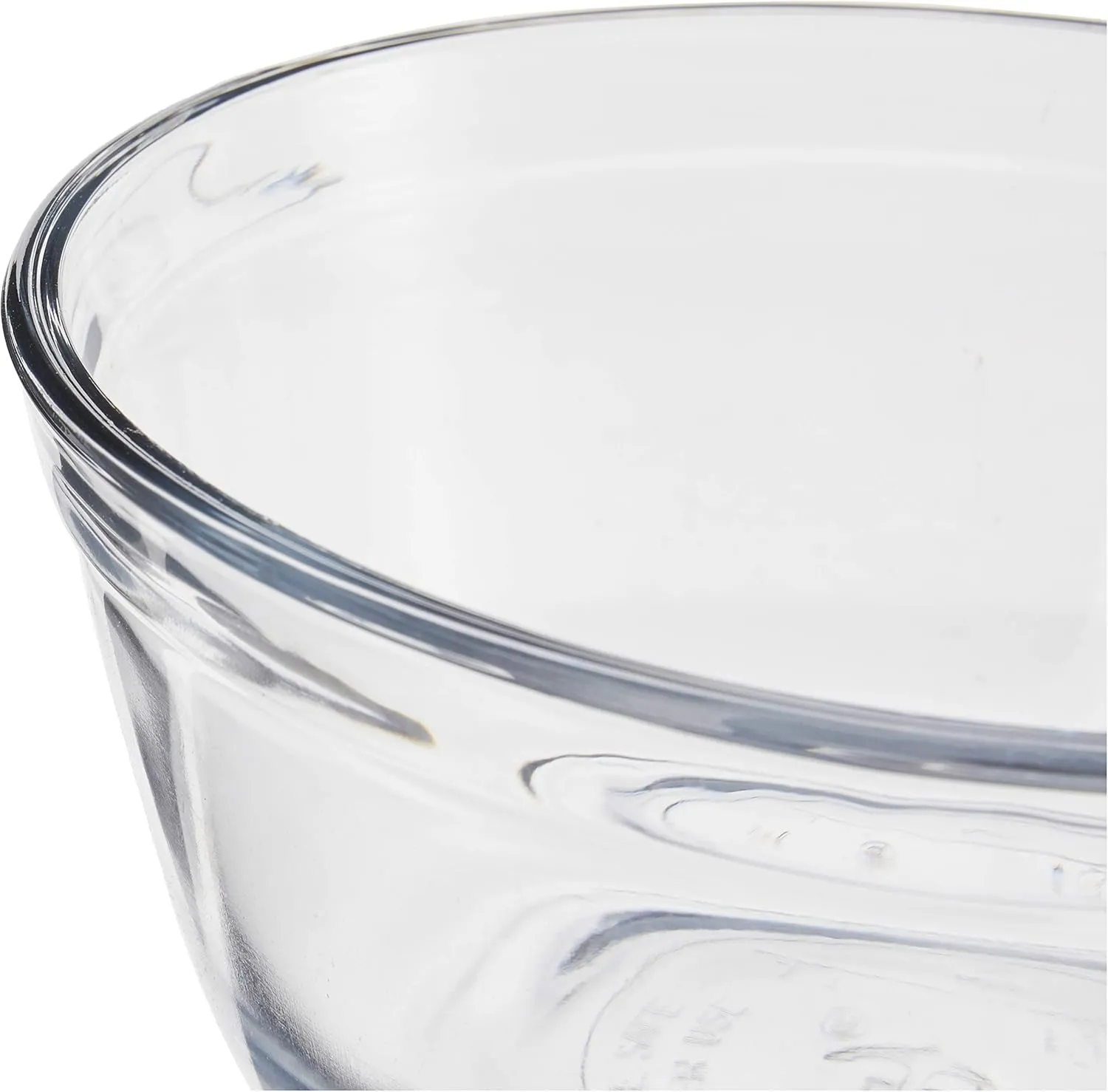 Anchor Hocking Glass Food Prep and Mixing Bowls, 1 Quart (Set of 6), Clear -,81573L11