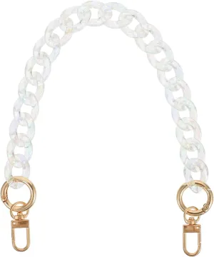 Angoily 1Pc DIY Acrylic Phone Chain Bracelet Strap Buckle Phone Decor for Handbags and Smartphones Durable Lightweight Design present for Friends and Family