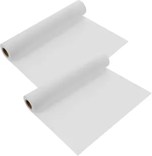 Angoily Drawing Paper Roll 2 Rolls of White Bulletin Board Paper for Boys and Girls