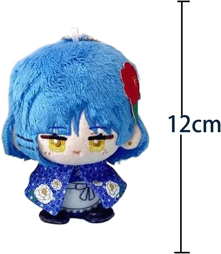 Anime Plushies Gotō Hitori Plush Yamada Ryo Soft Figure Throw Pillow, 12cm Cartoon Figure Stuffed Doll Bag Pendant Charm Decoration Gifts
