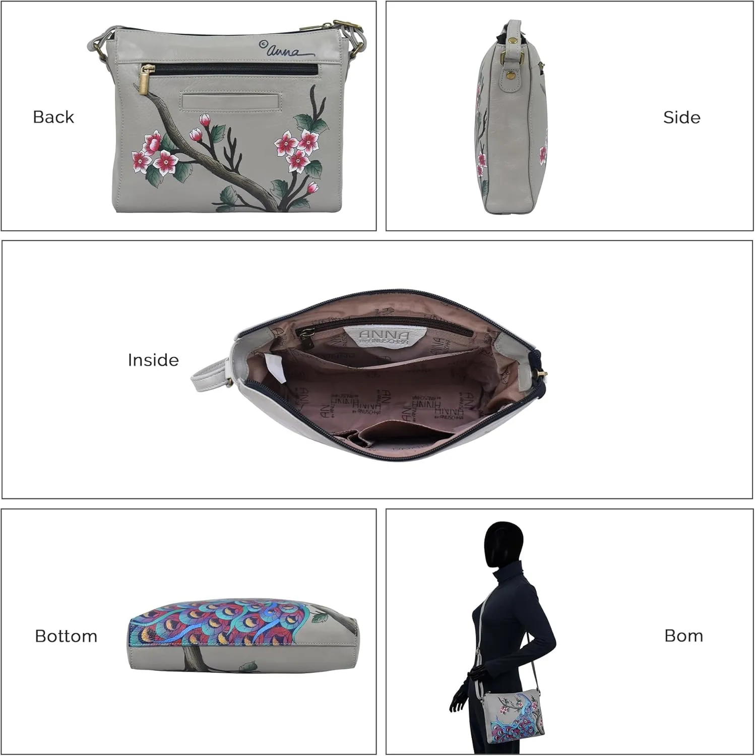 Anna by Anuschka Slim Medium Crossbody