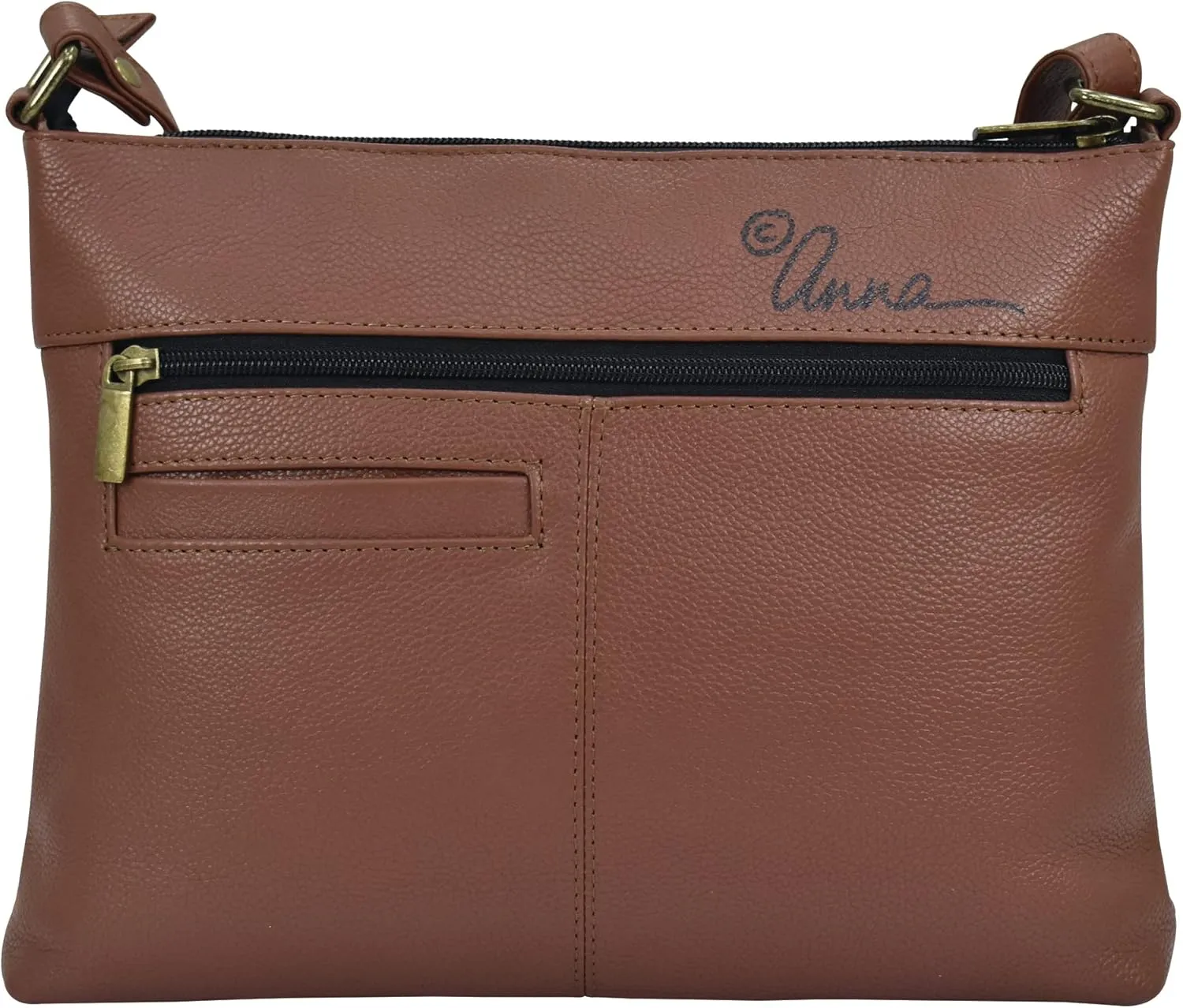 Anna by Anuschka Women Hand Painted Leather Medium Crossbody