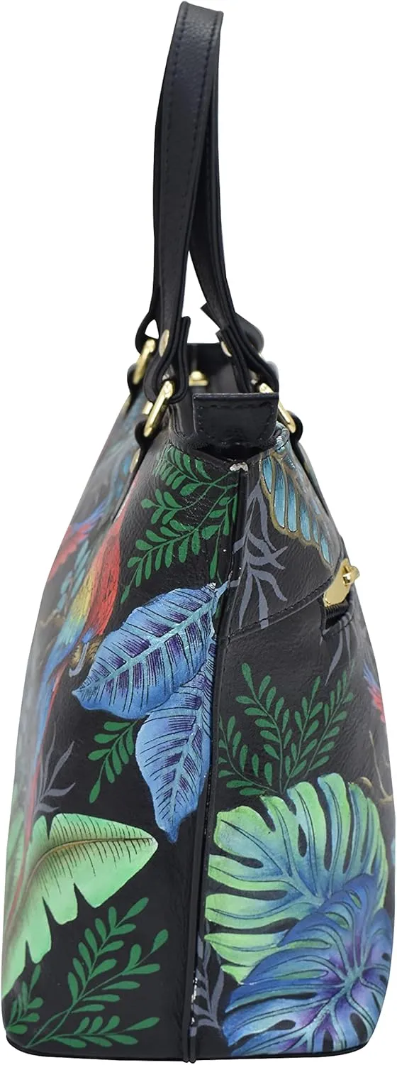 Anuschka Women's Original Hand-Painted Genuine Leather Medium Tote