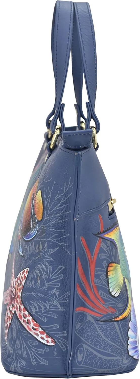Anuschka Women's Original Hand-Painted Genuine Leather Medium Tote
