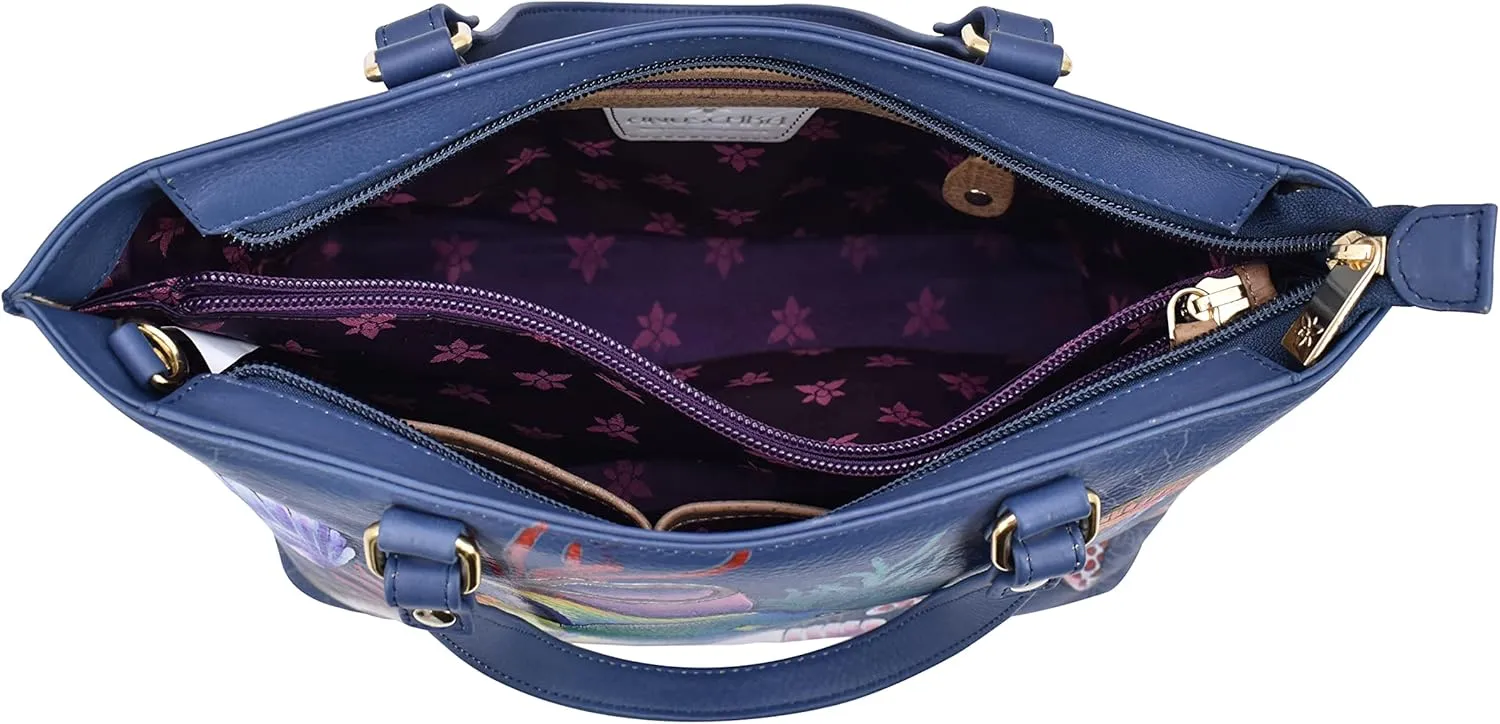 Anuschka Women's Original Hand-Painted Genuine Leather Medium Tote