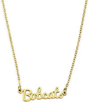 Athletic Script Necklace By Fan Freanzy