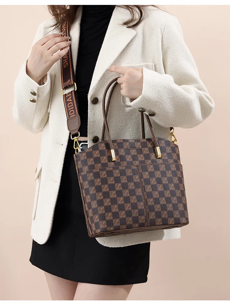 Attractive Glamorous Fashion Large Capacity Textured Crossbody Bags