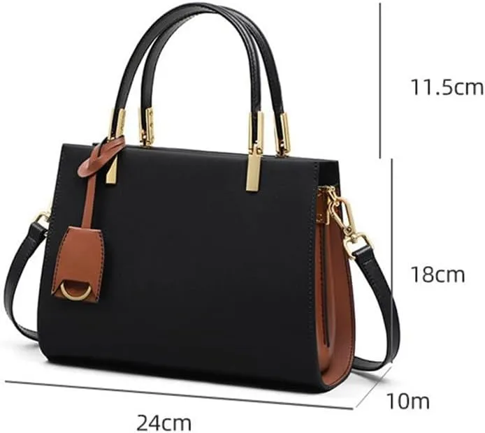 Autumn And Winter Women's Bag Senior Sense Of Leather Handbag Mom Bag Large Capacity Crossbody Bag crossbody