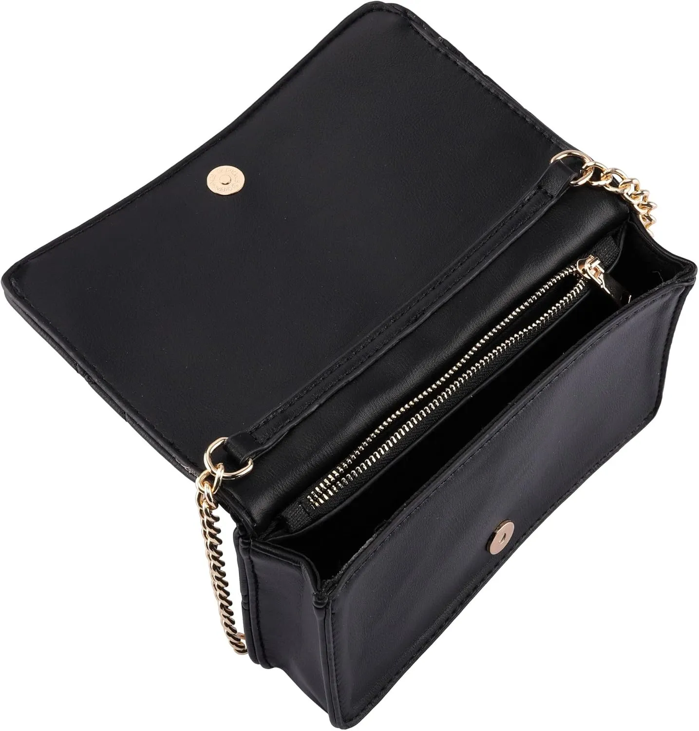 Ayliss Mini Women Crossbody Handbag Shoulder Handbags Evening Clutch Cellphone Wallet Purse PU Leather Bag with Chain