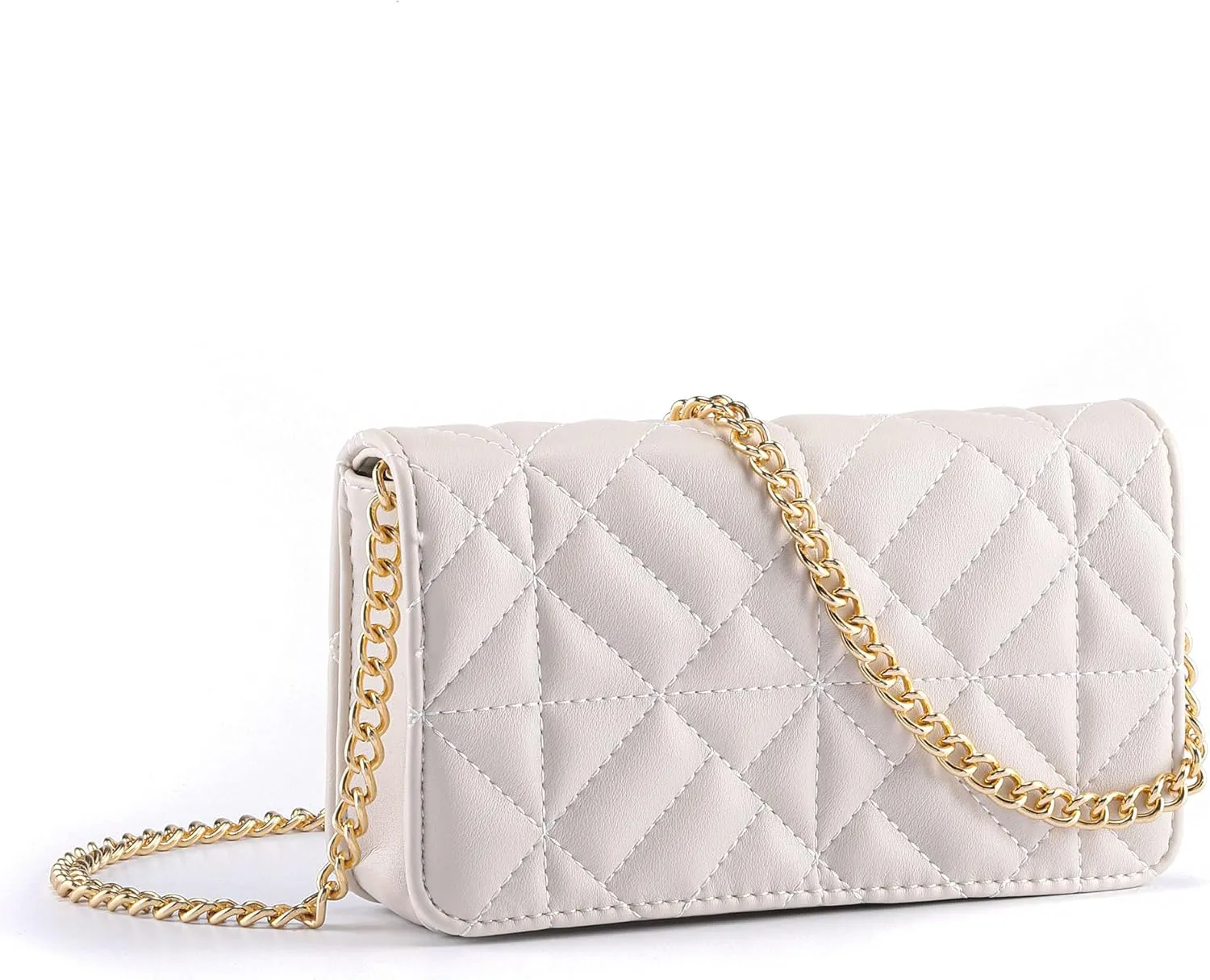 Ayliss Mini Women Crossbody Handbag Shoulder Handbags Evening Clutch Cellphone Wallet Purse PU Leather Bag with Chain