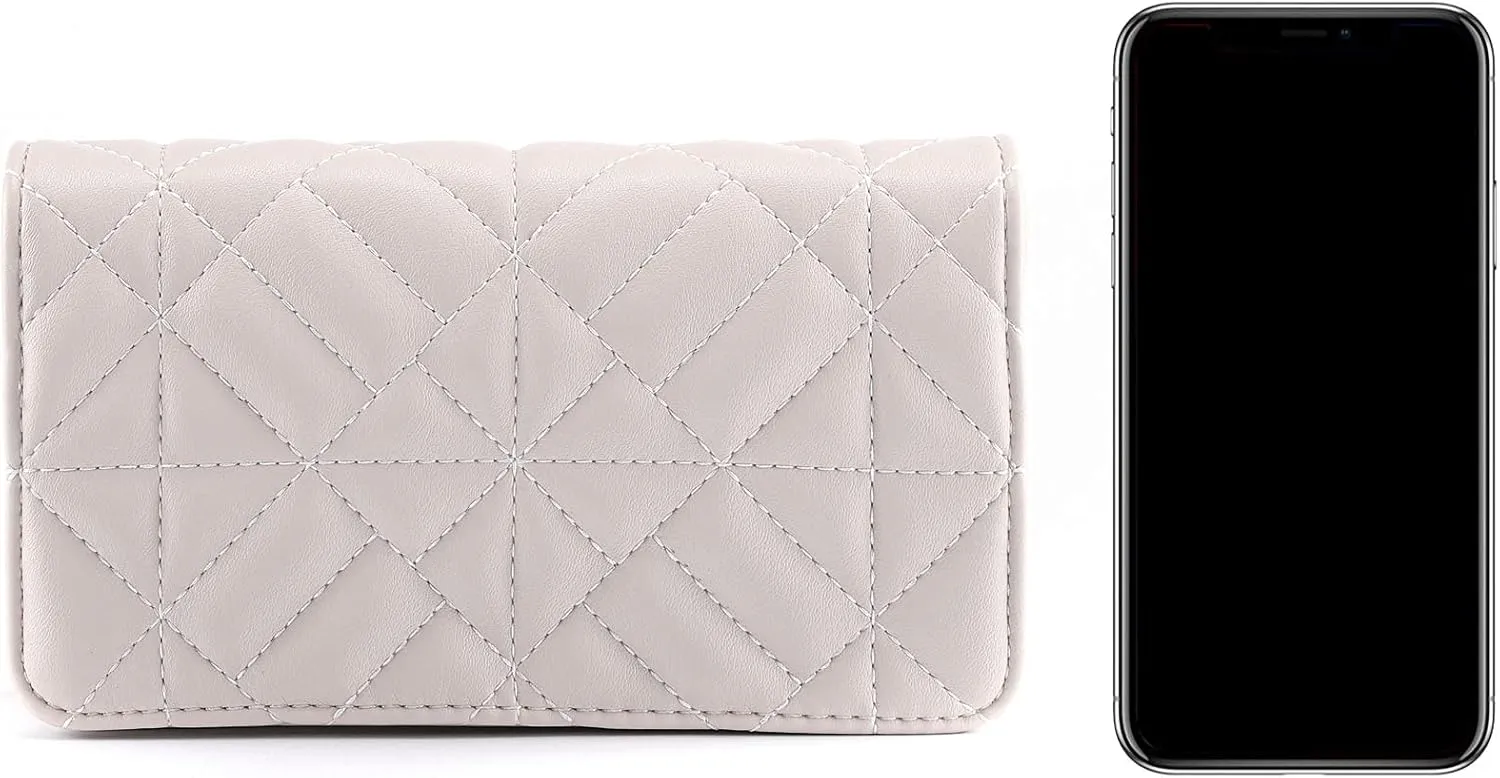Ayliss Mini Women Crossbody Handbag Shoulder Handbags Evening Clutch Cellphone Wallet Purse PU Leather Bag with Chain