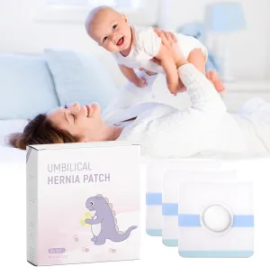 Baby Belly Navel Patches, Belly Button Shaper with Cotton Pads, Waterproof Umbilical Patch, Infant Essentials Must Haves (14PCS 10 * 10CM)