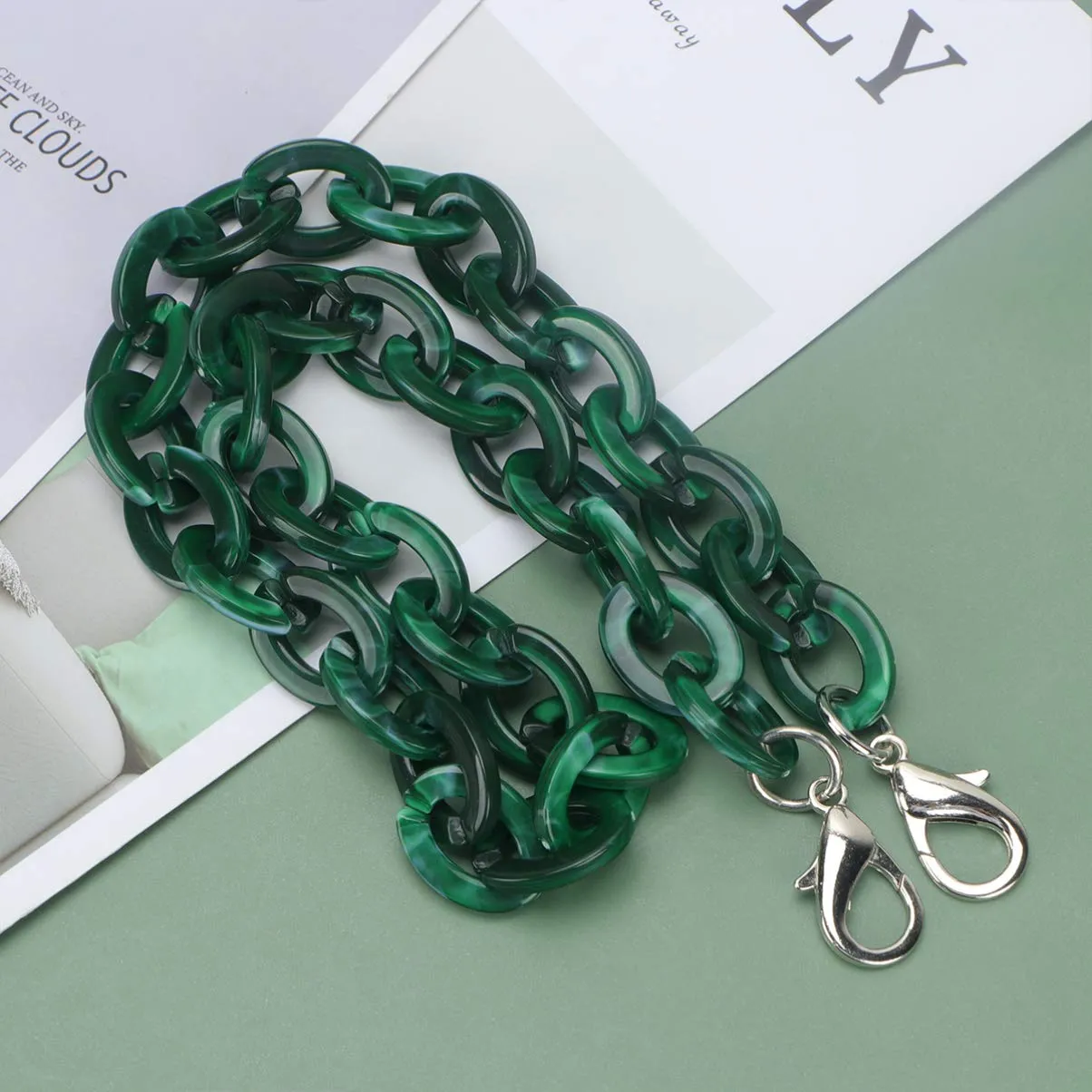 Bag Chains Purse Chain Tote Bag Straps Handbag Replacements Diy Bag Straps