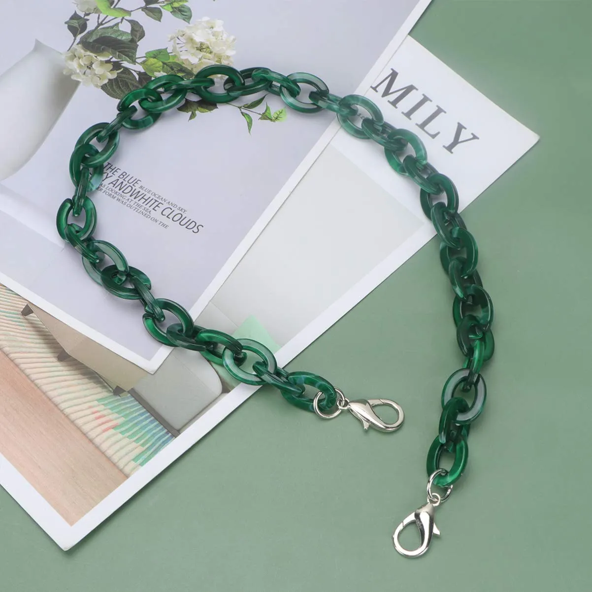Bag Chains Purse Chain Tote Bag Straps Handbag Replacements Diy Bag Straps